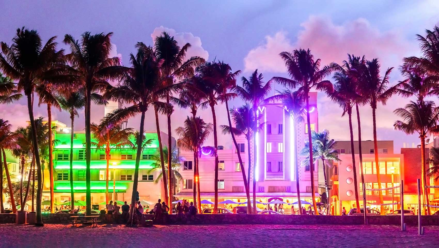 Miami Beach at Nights