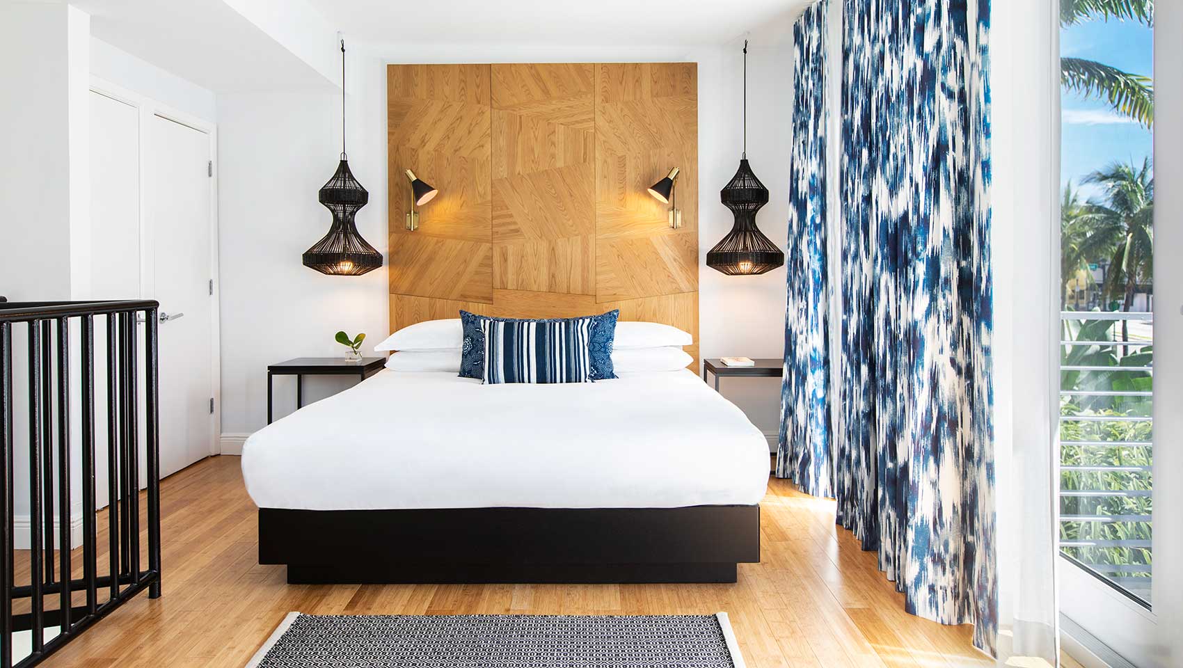 Poolside Bungalow Bedroom